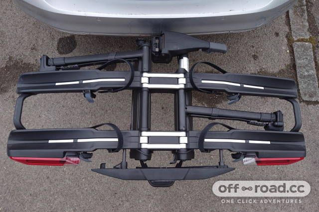 Thule Epos 2 bike platform towbar bike rack review off road.cc